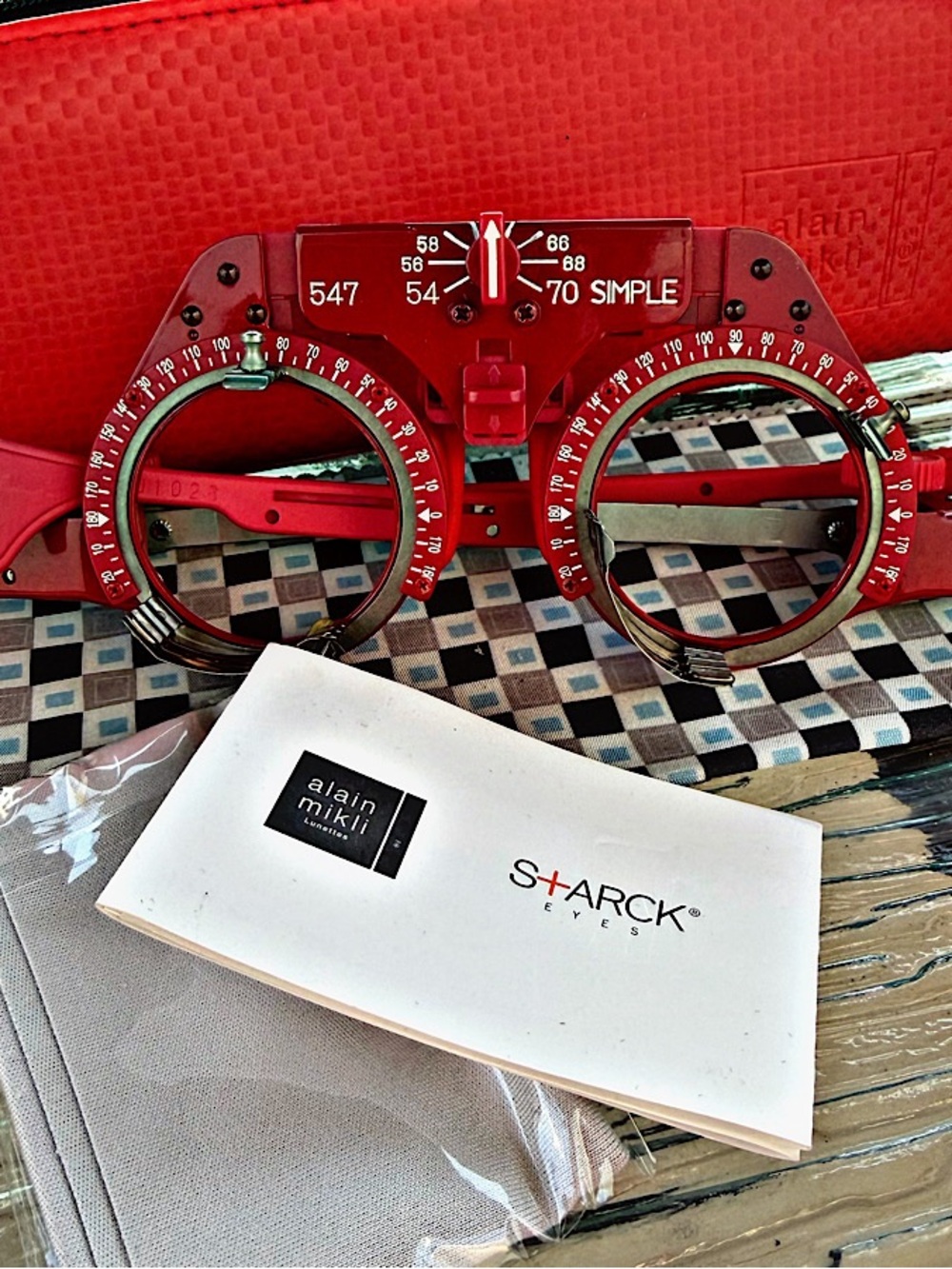 Authentic Alain Mikli Prototype Runway Sunglasses